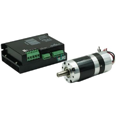 Brushless Aangepaste Motor 20-100W van 56JBX DC24v met Planetarische Versnellingsbak voor het Materiaal van de Precisiecontrole
