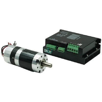 Brushless Aangepaste Motor 20-100W van 56JBX DC24v met Planetarische Versnellingsbak voor het Materiaal van de Precisiecontrole