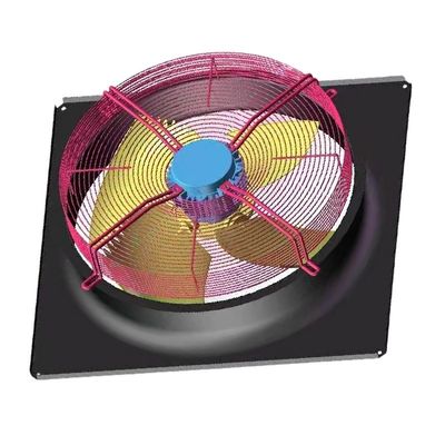 3 de Ventilatorsventilator 380V 850mm van de fase Industriële Asstroom voor Gecentraliseerde Buiseenheden