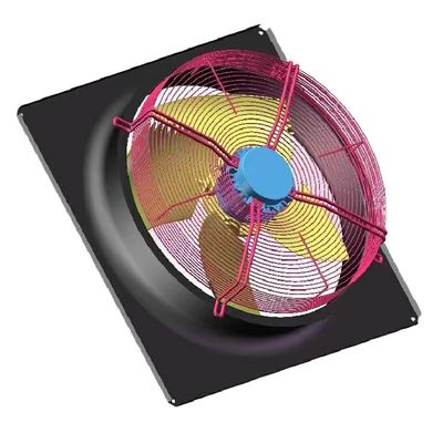 3 fase 900mm Compacte Asstroomventilator 380V voor AC Dakeenheden