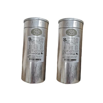 1-100uf de Elektrische Motor stelt CondensatorAirconditioner Enige Dubbele CBB65 450VAC in werking